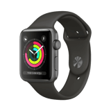 Apple Watch Series 3  Alüminyum  42mm  GPS  Gece yarısı