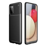 Nettech Samsung Galaxy A02S Uyumlu Auto Seri Arka Koruma Kılıf (Siyah) NT88353