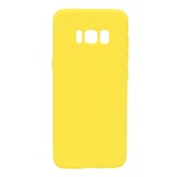 Nettech Samsung Galaxy G955 S8 Plus Uyumlu Nano Arka Koruma Kılıf (Sarı) NT79377