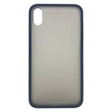 Nettech Apple iPhone XS Max Uyumlu Montreal Seri Arka Koruma Kılıf (Lacivert) NT81483