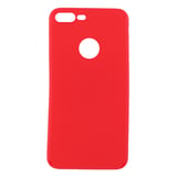 Nettech Apple iPhone 7 Plus Uyumlu Arka Koruma Arka Koruma Kılıf (Kırmızı) VR8715