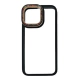 Nettech Apple iPhone 14 Pro Uyumlu NTN027 Diamond Arka Koruma Kılıf (Siyah) NT106915