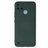 Nettech Realme C21Y Uyumlu Lansman Seri Arka Koruma Kılıf (Yeşil) NT100171