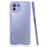 Nettech Xiaomi Mi 11 Lite Uyumlu Platin Seri Arka Koruma Kılıf (Lila) NT86626