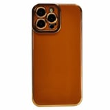 Nettech Apple iPhone 13 Pro Max Uyumlu Lüx Soft Seri Arka Koruma Kılıf (Kahverengi) NT97139