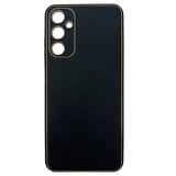 Nettech Samsung Galaxy A05S Uyumlu Coco Leather Seri Arka Koruma Kılıf (Siyah) NT106658