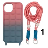Nettech Apple iPhone 11 Uyumlu NTN024 Arka Koruma Kılıf (Karışık Renk) NT106781