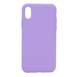 Nettech Apple iPhone X Uyumlu Nano Arka Koruma Kılıf (Mor) NT79283