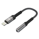 Nettech NTOT01 Lightning To Jack Dönüştürücü (Siyah) NT100947
