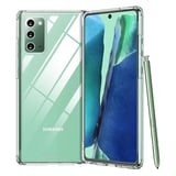 Nettech Samsung Galaxy Note 20 Uyumlu Rarroz Seri Arka Koruma Kılıf (Şeffaf) NT80212