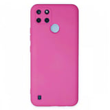 Nettech Realme C21Y Uyumlu Lansman Seri Arka Koruma Kılıf (Mor) NT100164