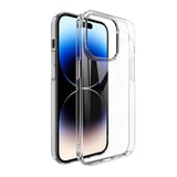 Nettech Apple iPhone 14 Pro Max Uyumlu Ultra Korumalı Arka Koruma Kılıf (Şeffaf) NT98054