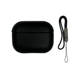 Nettech Apple Airpods Pro Uyumlu NTN050 Airpods Arka Koruma Kılıf (Siyah) NT109426