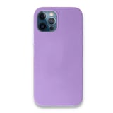 Nettech Apple iPhone 12 Uyumlu Nano Arka Koruma Kılıf (Lila) NT87245