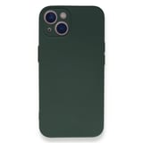 Nettech Apple iPhone 13 Uyumlu Nano Arka Koruma Kılıf (Koyu Yeşil) NT94540