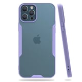 Nettech Apple iPhone 12 Pro Max Uyumlu Platin Seri Arka Koruma Kılıf (Lila) NT86593
