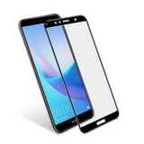 Nettech Huawei Y6 2018 Uyumlu 5D Glas Full Cam Koruyucu (Siyah) VR14881