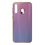 Nettech Samsung Galaxy M30 Uyumlu Degrade Arka Koruma Kılıf (Pembe) VR16175