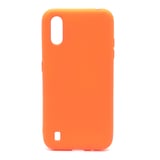 Nettech Samsung Galaxy A01 Uyumlu Nano Arka Koruma Kılıf (Turuncu) VR20595