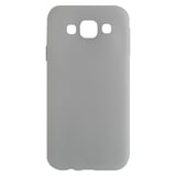 Nettech Samsung Galaxy E500 E5 2015 Uyumlu Arka Koruma Arka Koruma Kılıf (Şeffaf) VR6446