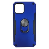 Nettech Apple iPhone 12 Uyumlu Panzer Seri Arka Koruma Kılıf (Mavi) NT87213