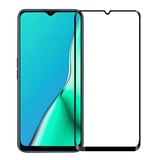 Nettech Oppo A5s Uyumlu 5D Glas Full Cam Koruyucu (Siyah) VR20080