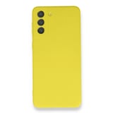 Nettech Samsung Galaxy S21 Plus Uyumlu Nano Arka Koruma Kılıf (Sarı) NT87465
