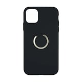 Nettech Apple iPhone 11 Pro Uyumlu Nano Ring Arka Koruma Kılıf (Siyah) VR18404