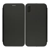 Nettech Apple iPhone XS Max Uyumlu Lüx Seri Kapaklı Kılıf (Siyah) VR18172