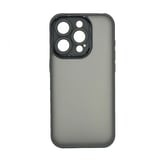 Nettech Apple iPhone 15 Pro Uyumlu Arka Koruma Kılıf (Gri) NT105676