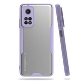 Nettech Xiaomi Mi 10T Uyumlu Platin Seri Arka Koruma Kılıf (Lila) NT86623