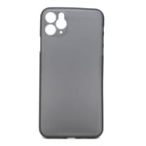 Nettech Apple iPhone 11 Pro Uyumlu Karbon Seri Arka Koruma Kılıf (Siyah) VR20151