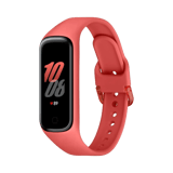 Samsung Galaxy Fit2  Plastik  46.6mm x 18.6mm  Bluetooth  Kırmızı