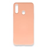 Nettech Samsung Galaxy A20S Uyumlu Nano Arka Koruma Kılıf (Pembe) VR20695