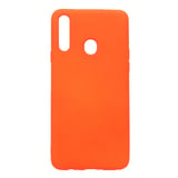 Nettech Samsung Galaxy A20S Uyumlu Nano Arka Koruma Kılıf (Turuncu) NT79119