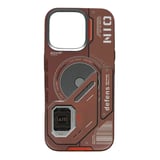 Nettech Apple iPhone 16 Pro Uyumlu NTN043 Arka Koruma Kılıf (Kahverengi) NT110955