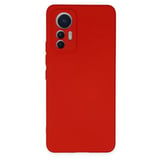 Nettech Xiaomi Mi 12 Uyumlu Lansman Seri Arka Koruma Kılıf (Kırmızı) NT100092