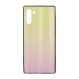 Nettech Samsung Galaxy Note 10 Uyumlu Degrade Arka Koruma Kılıf (Sarı) VR18329