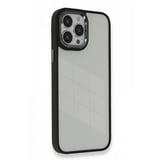 Nettech Apple iPhone 13 Pro Uyumlu Soft Akrilik Seri Arka Koruma Kılıf (Siyah) NT92390