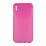 Nettech Apple iPhone XS Max Uyumlu Kamera Korumalı Arka Koruma Kılıf (Pembe) VR19226