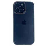 Nettech Apple iPhone 13 Pro Max Uyumlu Mika Renkli Kenar Seri Arka Koruma Kılıf (Siyah) NT99037
