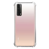 Nettech Huawei P Smart 2021 Uyumlu Rarroz Seri Arka Koruma Kılıf (Şeffaf) NT88077