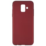 Nettech Samsung Galaxy A600 A6 2018 Uyumlu Suide Arka Koruma Kılıf (Bordo) VR6411