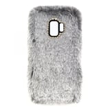 Nettech Samsung Galaxy G960 S9 Uyumlu Peluş Arka Koruma Kılıf (Gri) VR12868