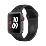 Apple Watch Series 3 Nike  Alüminyum  38mm  GPS + Cellular  Uzay Grisi