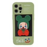Nettech Apple iPhone 12 Pro Max Uyumlu Three D Case Seri Arka Koruma Kılıf (Yeşil) NT95088