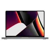 Apple MacBook Pro 14" (14inch, 2021)  3.2 GHz M1 Pro 8 Çekirdekli CPU 14 Çekirdekli GPU  48 GB  4 TB  Gece yarısı