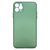 Nettech Apple iPhone 11 Pro Uyumlu Karbon Seri Arka Koruma Kılıf (Yeşil) NT91244