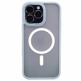 Nettech Apple iPhone 14 Pro Max Uyumlu Metal Kamera Çerçeveli Magsafe Seri Arka Koruma Kılıf (Lila) NT98050