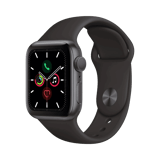 Apple Watch Series 5  Alüminyum  40mm  GPS  Gece yarısı